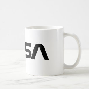 Die NASA-Wurm-Logo Kaffeetasse