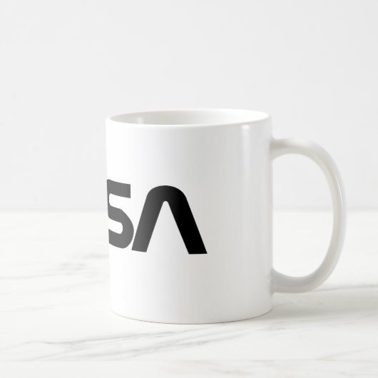 Die NASA-Wurm-Logo Kaffeetasse (Rechts)