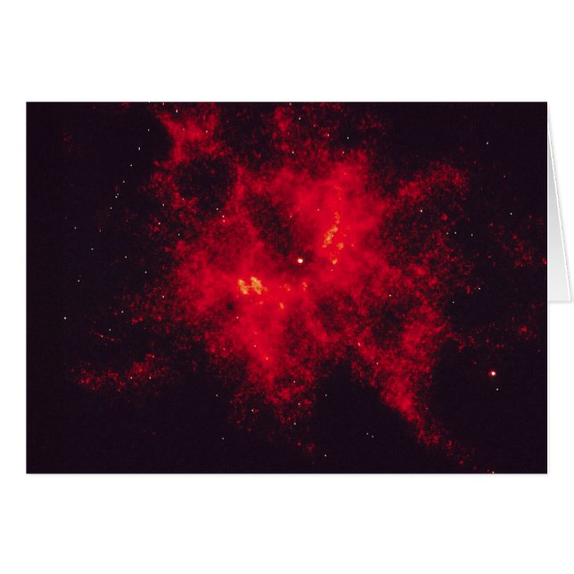 Die NASA - Zentraler Stern des Nebelflecks NGC2440 (Vorderseite (Horizontal))
