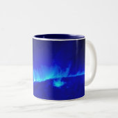 Die NASA/zuerst Solarbild vom Doppel-STEREOproj Zweifarbige Tasse (VorderseiteRechts)