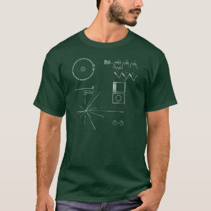 Die NASAvoyager-goldene Aufzeichnung T-Shirt