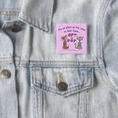 Die Nase an ihren Gesichtern Button (Beispiel)