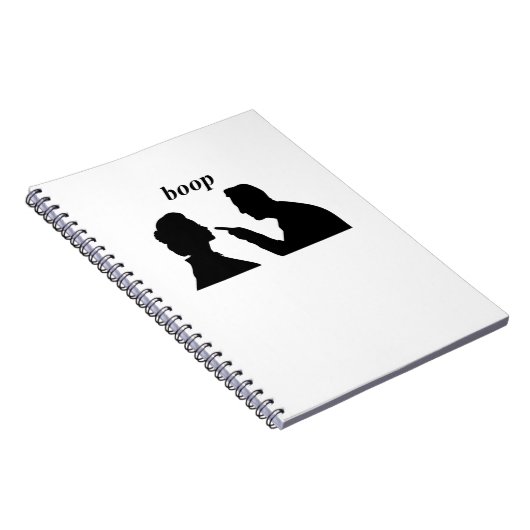 Die Nase knacken Notizblock (Rechte Seite)