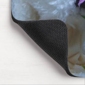 Die Nase weiß Mousepad (Ecke)