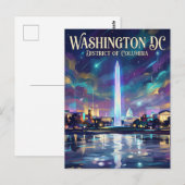 Die National Mall USA Postkarte (Vorne/Hinten)