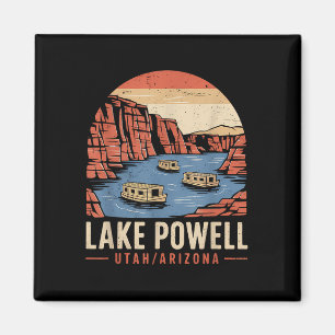 Die National Parks Corner Shop Vintage Lake Powell Magnet