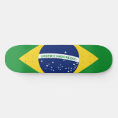 Die Nationalflagge der Föderativen Republik Brasil Skateboard (Horizontal)