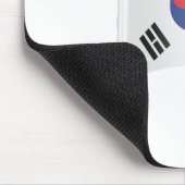 Die Nationalflagge der Republik Korea Mousepad (Ecke)