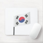 Die Nationalflagge der Republik Korea Mousepad (Mit Mouse)