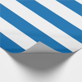 Die Nationalflagge Griechenlands Geschenkpapier (Ecke)