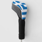 Die Nationalflagge Griechenlands Golf Headcover (angewinkelt)