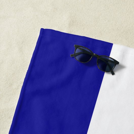 Die Nationalflagge Kroatiens Zastava Hrvatske Strandtuch (Beispiel)