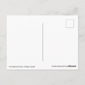 Die Nationalgalerie, Trafalgar Square Postkarte (Rückseite)