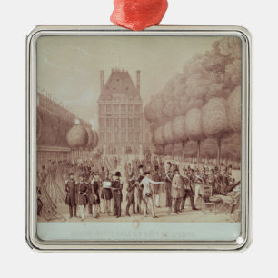 Die Nationalgarde Silbernes Ornament