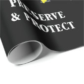 Die Nationalparks der USA sind ein toller Wanderpl Geschenkpapier (Rolleneckpunkt)