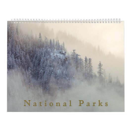 Die Nationalparks Kalender (Titelbild)