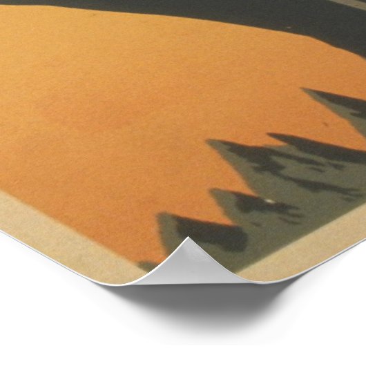 Die Nationalparks Poster (Ecke)