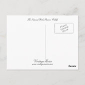 Die Nationalparks schützen die Tierwelt Postkarte (Rückseite)