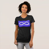 Die Nations-T - Shirt Metis Flaggen-Shirt der (Vorne ganz)