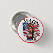 Die Native American_Mexikanische Kulturerbe-Fusion Button (Vorne & Hinten)