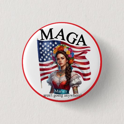 Die Native American_Mexikanische Kulturerbe-Fusion Button (Vorderseite)