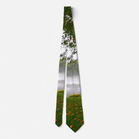 Die Natur am See Krawatte (Rückseite)