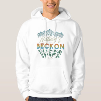 Die Natur Beckon.Reise und Abenteuer gepflastert Hoodie