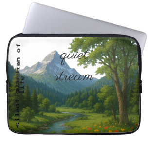 Die Natur, der stille Hüter des Lebens. Laptopschutzhülle