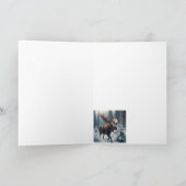 Die Natur der Tiere Kunst Karte (Innenseite)