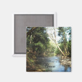 Die Natur des Friedens Magnet (Vorderseite/Rückseite)