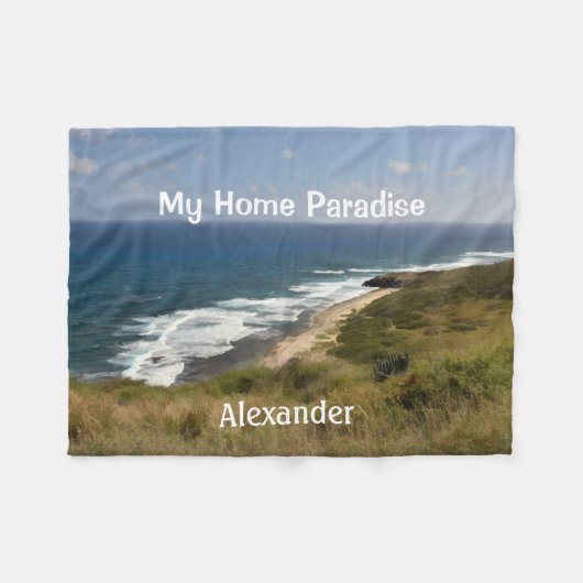 Die Natur des tropischen Ozeans Fleecedecke (Vorderseite (Horizontal))