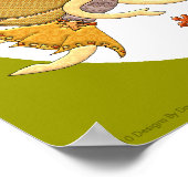 Die Natur gibt uns ein Gleichgewicht Poster (Ecke)