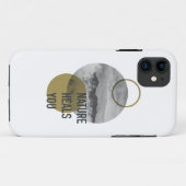 Die Natur heilt dich Case-Mate iPhone Hülle (Rückseite (Horizontal))