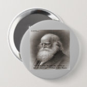 Die Natur ist die Kunst Gottes. Button (Vorne & Hinten)