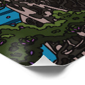 Die Natur ist ein großartiger Lehrer Poster (Ecke)