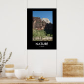 Die Natur ist ein großes Demotivationspopster Poster (Küche)