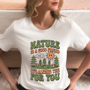 Die Natur ist ein guter Freund Tri-Blend Shirt