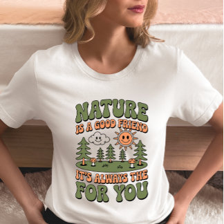 Die Natur ist ein guter Freund Tri-Blend Shirt