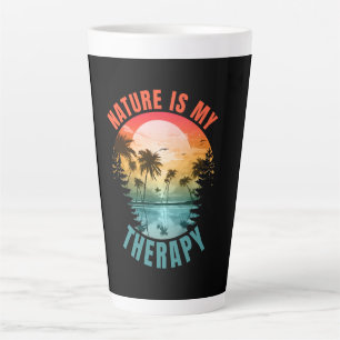 Die Natur ist mein Therapie-Sommer-Outdoor-Geschen Milchtasse