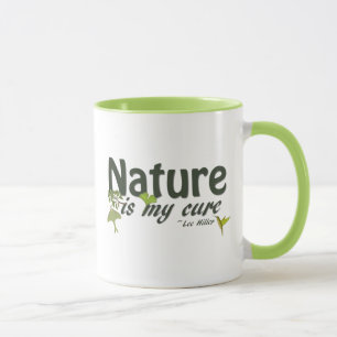 Die Natur ist meine Cure Quote Combo-Tasse Tasse