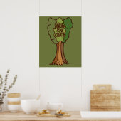 Die Natur ist meine Kirche Poster (Küche)