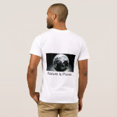 Die Natur ist Power. T-Shirt (Schwarz voll)