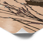 Die Natur ist schön Poster (Ecke)