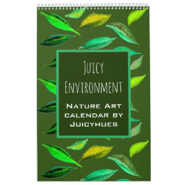 Die Natur liebt Blätter und Baumkunst Kalender