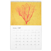 Die Natur liebt Blätter und Baumkunst Kalender (Jan 2027)