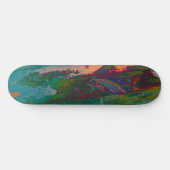 Die Natur mit Haltung reiten Skateboard (Horizontal)