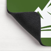 Die Natur nennt Rocky Mountains Outdoor-Wandern Mousepad (Ecke)