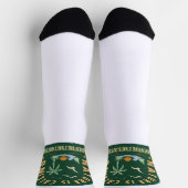 Die Natur ruft – Abenteuer beginnen draußen Socken (Oben)