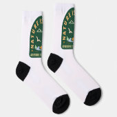 Die Natur ruft – Abenteuer beginnen draußen Socken (Rechts)