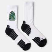 Die Natur ruft – Abenteuer beginnen draußen Socken (Rechts)